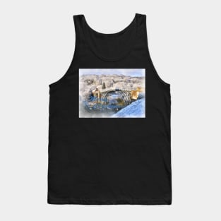 Ironbridge in Snow Merry Christmas Tank Top